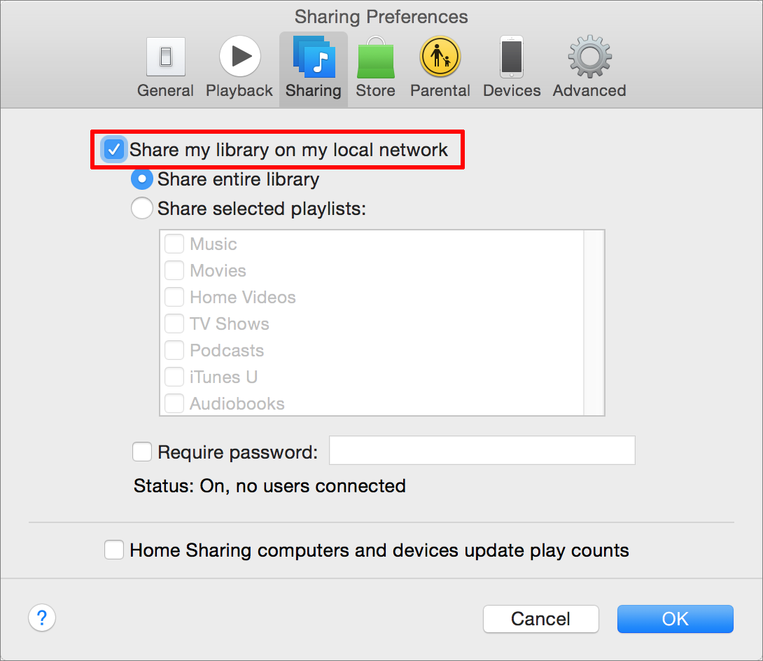 How To Sync Mac Music Library With Homeshared Library